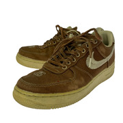 NIKE×STUSSY AIR FORCE 1 LOW 製品染メ  27.5cm  セルフリメイク品