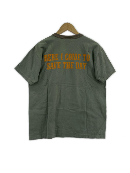 TOYS McCOY 半袖Tシャツ・カットソー MIGHTY MOUSE/カーキ