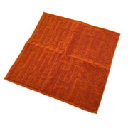 小物 HERMES ハンドタオル オレンジ