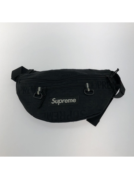 Supreme 19ss Waist Bag black 即完売人気商品
