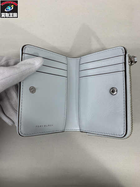 コンパクトウォレット Tory Burch ダイヤモンド キルト コンパクトウォレット