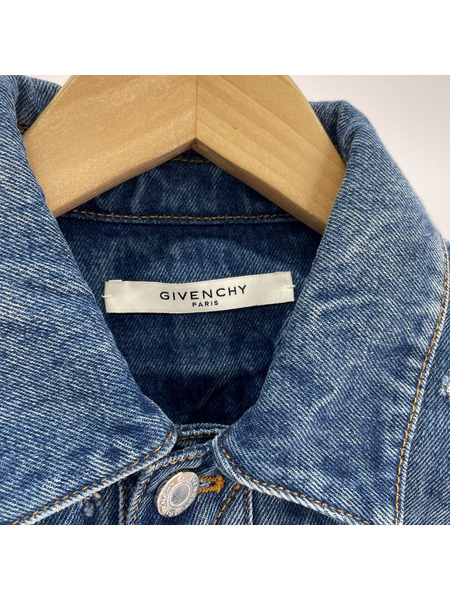 GIVENCHY 加工 デニムジャケット XS インディゴ[値下]
