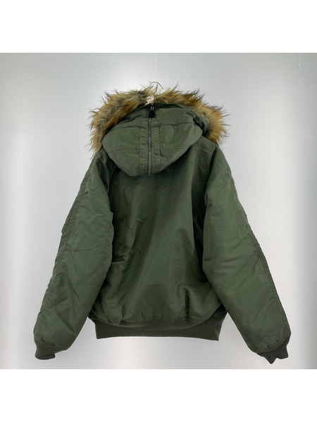 AVIREX ミリタリージャケット N-2B (XL) カーキ
