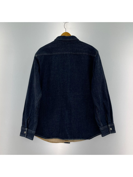 長袖シャツ KOJIMA GENES ダックコンボシャツ インディゴ (XL)