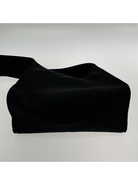 KAIKO ULTRASUEDE SHOULDER BAG Black｜商品番号：2100214277866