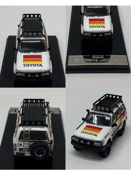GCD 1/64 トヨタ ランドクルーザー LC80 Off road version RHD ホワイト KS014-81 開封品 ゲインコーププロダクツ TOYOTA LAND CRUISER 