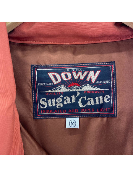 SUGAR CANE ダウンベスト レザーヨーク ダウンベスト (M) 茶系