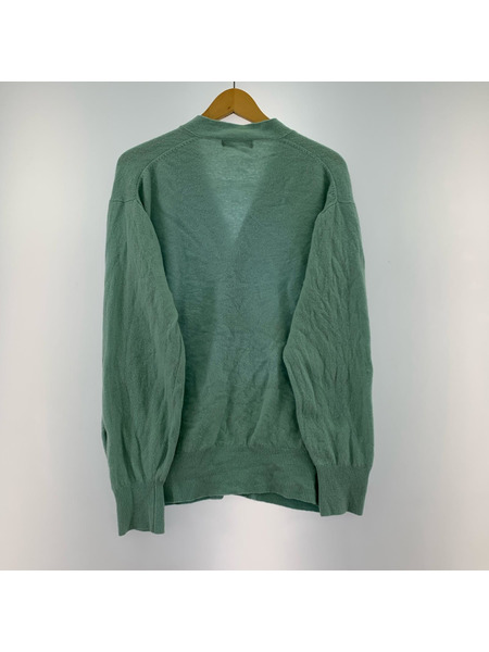 COMME des GARCONS HOMME 田中オム ウールナイロンカーディガン  ミントグリーン