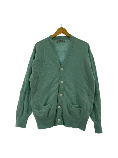 COMME des GARCONS HOMME 田中オム ウールナイロンカーディガン  ミントグリーン