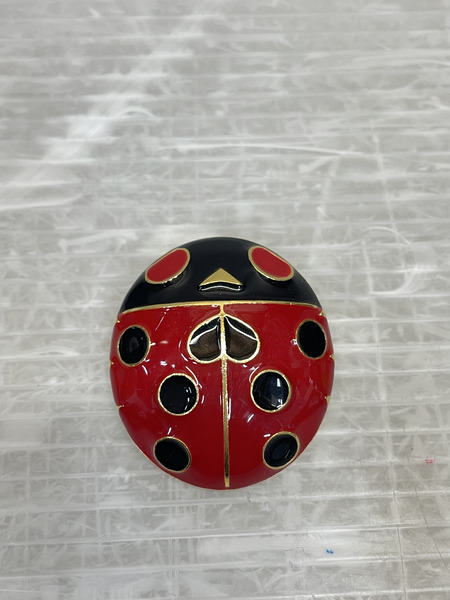 ジョジョの奇妙な冒険 ジョジョ ジョルノ ブローチ てんとう虫