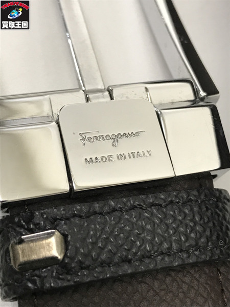 Ferragamo リバーシブル ベルト 黒茶