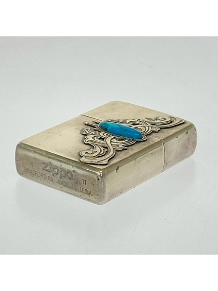 ZIPPO ターコイズ