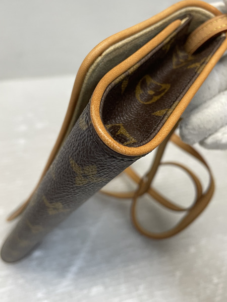 LOUIS VUITTON モノグラム ポシェットツインGM ショルダーバッグ M51852/FL0071