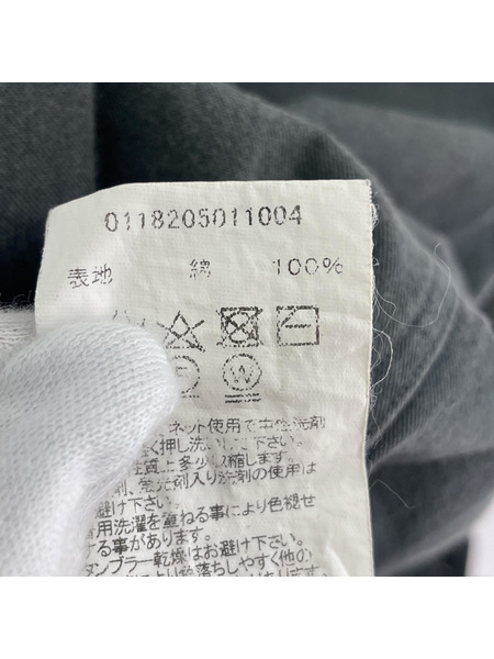 VISVIM 長袖シャツ 18AW ベースボールシャツ 2 グレー