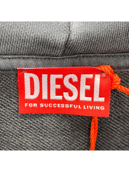 DIESEL S-BOXT-HOOD-R10 POパーカー