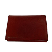 コンパクトウォレット m+ エムピウ  折リタタミ財布 赤