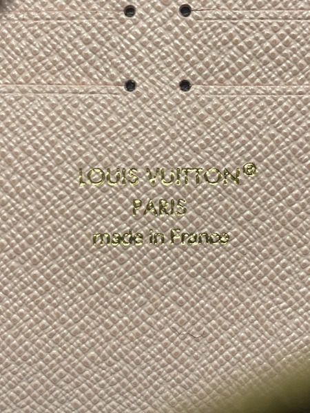 LV モノグラム　ポルトフォイユ　クレマンス　ローズバレリーヌ M61298