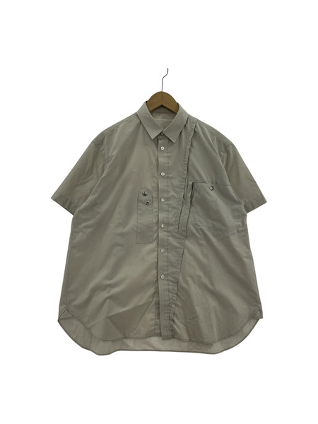 Tamme 23SS K-2A S/S SHIRT フライトシャツ グレー 23S0101