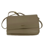 FURLA ショルダーバッグ BEG/ウォレットポーチ