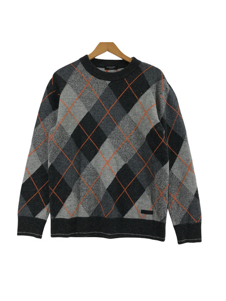 MAISON MIHARA YASUHIRO×BLACK LABEL CRESTBRIDGE アーガイルニット M