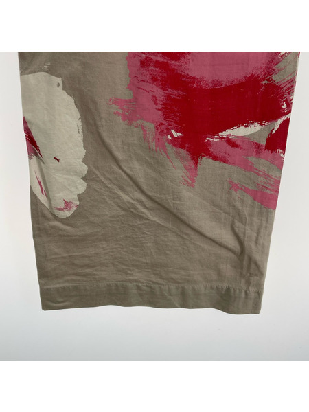 DRIES VAN NOTEN パンツ botanical wide trousers 36 ベージュ