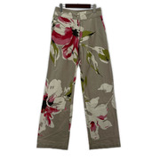 DRIES VAN NOTEN パンツ botanical wide trousers 36 ベージュ