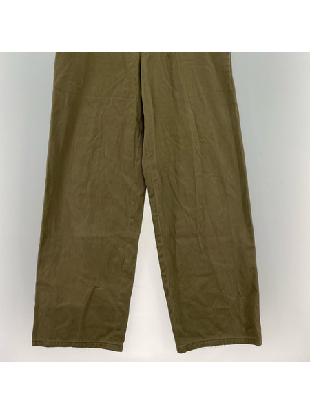 DRIES VAN NOTEN ライカ期 ワイドチノトラウザー 46 ベージュ