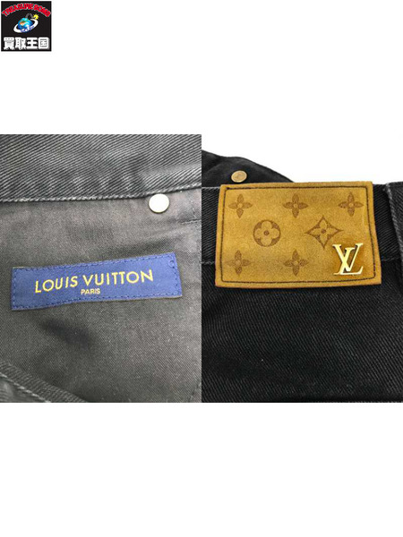 LV グラフィティポケット ワイドバギーデニムパンツ (30)