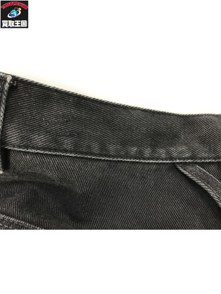 LV グラフィティポケット ワイドバギーデニムパンツ (30)