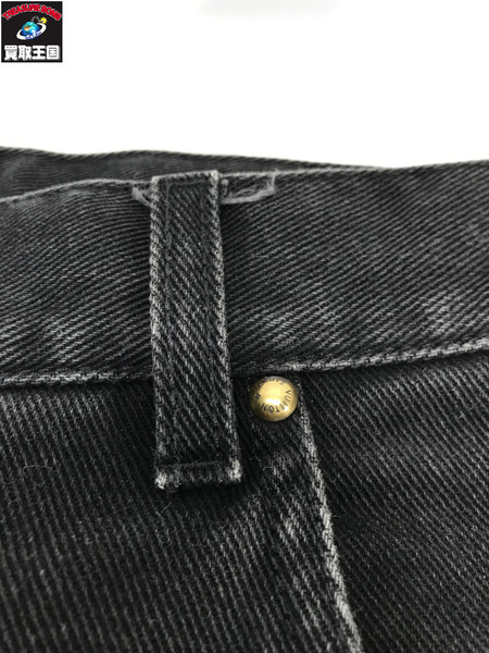 LV グラフィティポケット ワイドバギーデニムパンツ (30)