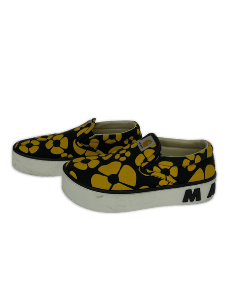 MARNI スニーカー ×CARHARTT 花柄 スリッポン (38)