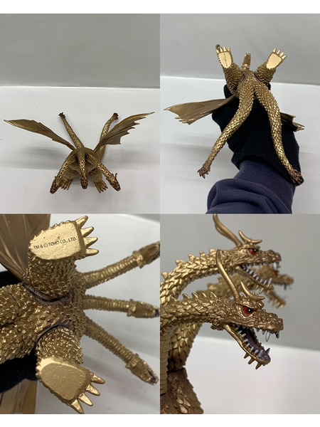 デアゴスティーニ 東宝怪獣コレクション 1/700 キングギドラ （1964） 本体のみ ダメージあり 本体接着済み 昭和ゴジラシリーズ 三大怪獣 地球最大の決戦