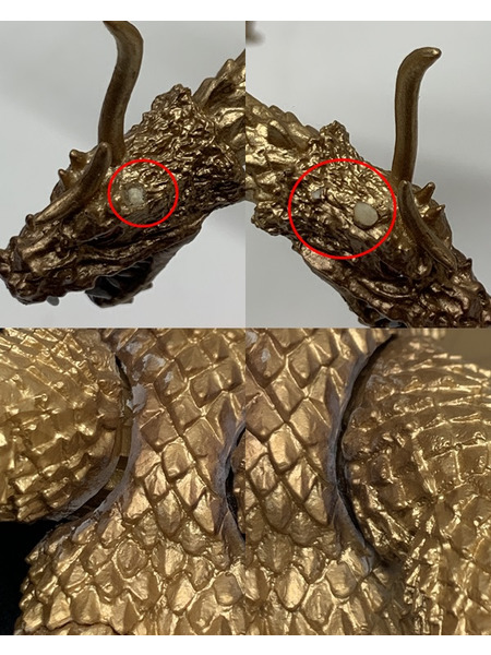 デアゴスティーニ 東宝怪獣コレクション 1/700 キングギドラ （1964） 本体のみ ダメージあり 本体接着済み 昭和ゴジラシリーズ 三大怪獣 地球最大の決戦