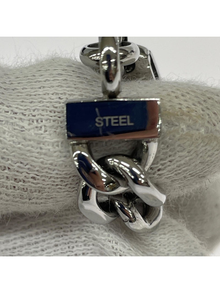DIESEL ブレスレット・バングル ステンレススチールブレスレット