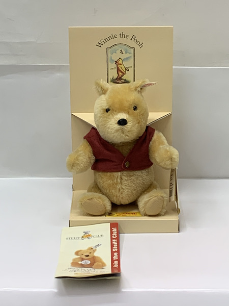 ディズニー シュタイフ社 クラシック・プー ぬいぐるみ 開封品 ダメージあり ディズニー Steiff Classic Pooh くまのプーさん Winnie the Pooh テディベア 