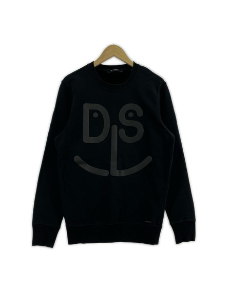 DIESEL スウェット・トレーナー ロゴスウェット ブラック[値下]