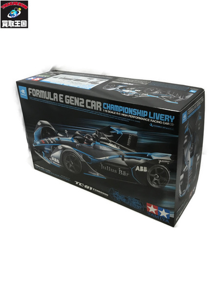 ラジコン タミヤ 1/10 フォーミュラE GEN2 チャンピオンシップカラー