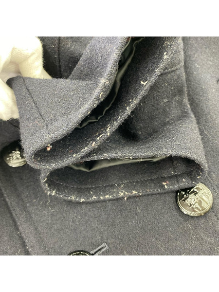 BURBERRY BLACK LABEL ジャケット ウール メルトン Pコート