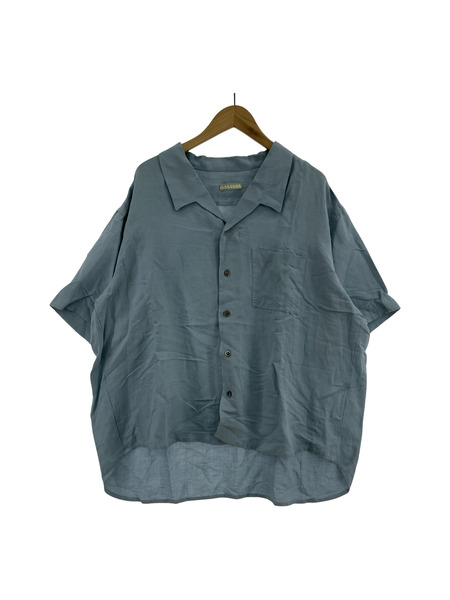 Gorsch the seamster バンブー×リネンシャツ 50 サックス 13-1ST-SH01-BALI