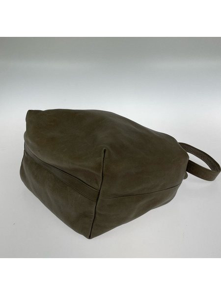 ショルダーバッグ JURGEN LEHL レザーショルダーバッグ グレー