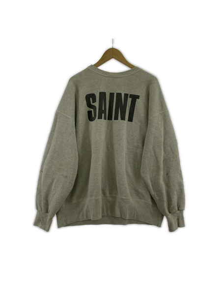 SAINT MICHAEL スウェット・トレーナー FRD_CREW N SWEAT / FRIENDS XL