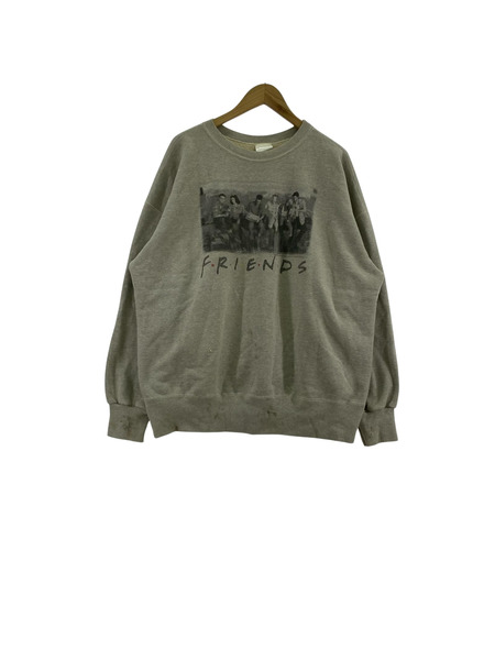 SAINT MICHAEL スウェット・トレーナー FRD_CREW N SWEAT / FRIENDS XL