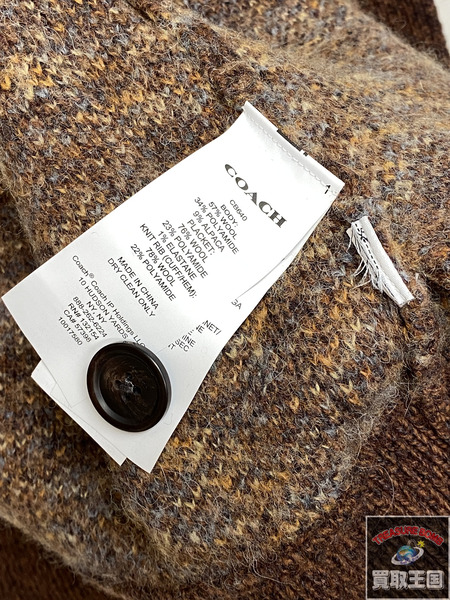 COACH シグネチャー カーディガン