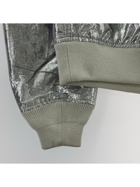 BLACK COMME des GARCONS ジャケット メタリックボンバージャケット M シルバー[値下]