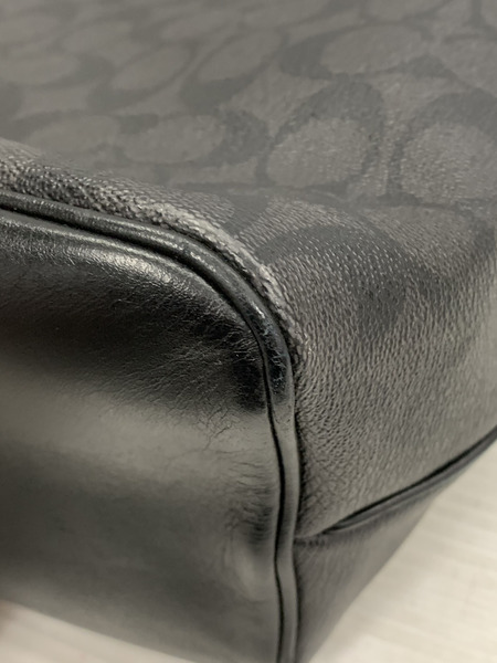 トートバッグ COACH シグネチャー レザートートバッグ