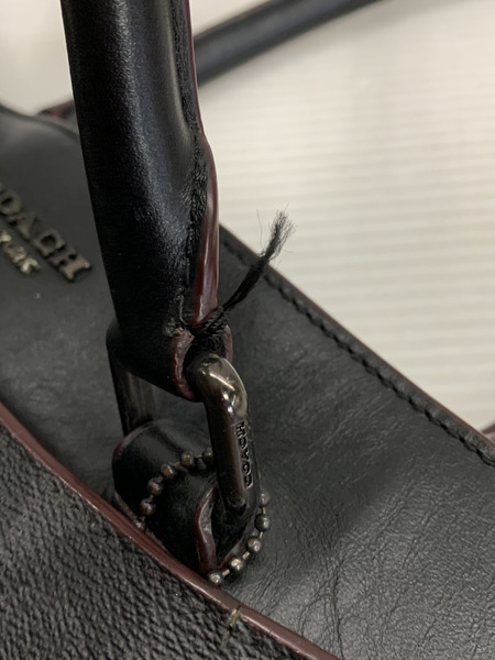 トートバッグ COACH シグネチャー レザートートバッグ