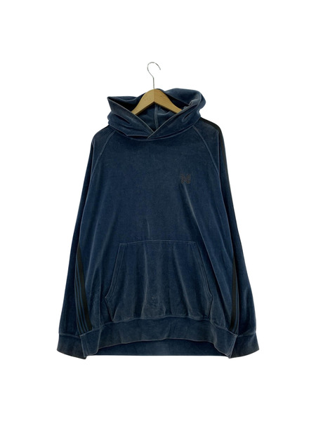 Needles 23AW TRACK HOODY-C/PE VELOUR (L) 青[値下]