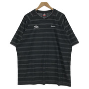 Supreme 半袖Tシャツ・カットソー ss25 Stripe Soccer Jersey 2XL 黒