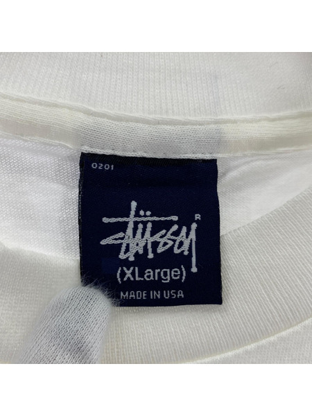 STUSSY　紺タグ　NYC Tシャツ　ホワイト　XL