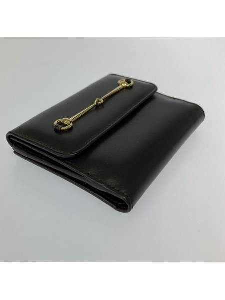 コンパクトウォレット GUCCI ホースビット 折リ財布
